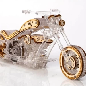 Motociklas CHOPPER – 3D motociklo modelis